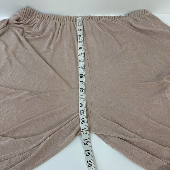 Fashion Nova Slinky Pant Set 2X Beige - Picture 12 of 15